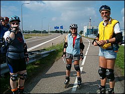 Gruppenreise Niederlande, skaten und radfahren,  Skate-A-Round Best of Holland 2006 (25).JPG