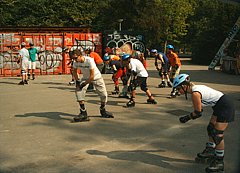 Skate les, Skate Amsterdam, Skate-A-Round,Amsterdam Skate Specials, 5 september 2004 (5).JPG