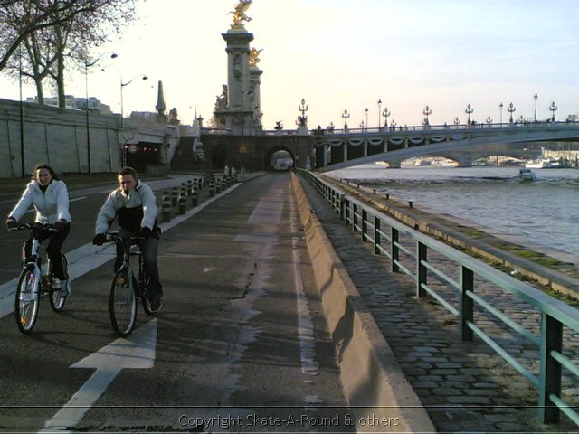Rive gauche fietsen in parijs op 15012006.jpg