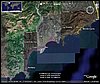 Nice-Cannes 40 km 2006 Google Earth Landsat False Color.jpg