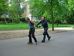 Sportief uitje Amsterdam, skaten Amsterdam, Skate-A-Round 4 juni 2006 (11).JPG