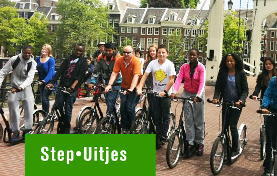 Steppen in Amsterdam met een groep - Bedrijfsuitje of vrijgezellenfeestje
