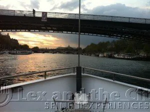 Varen op de Seine n.a.v. een advies van Lex and the City