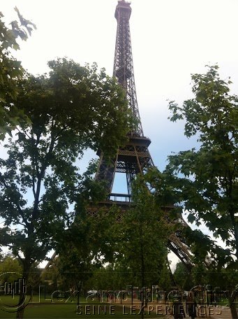 Eiffeltoren tijdens teambuilding teamuitje Parijs Seine