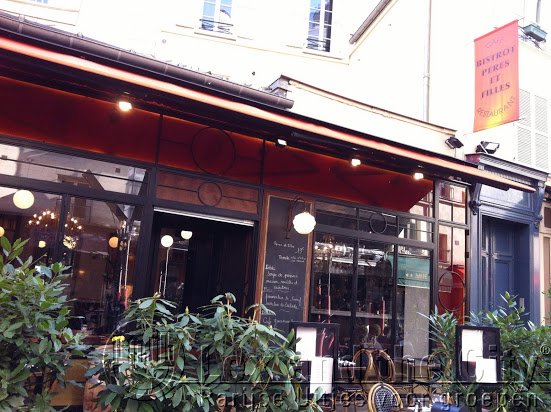Restaurant Pères et Filles in Parijs prima lunchplek voor een groep