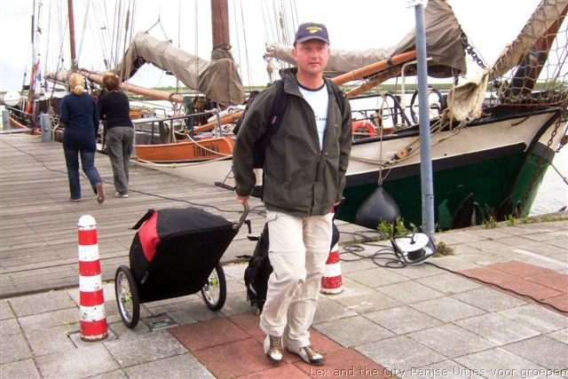 Lex van Buuren tevreden en gelukkig na Skate & Sail
