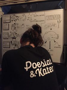 Poesiat en Kater mini workshop en bierproeverij in Cafe Joost in De Indische Buurt