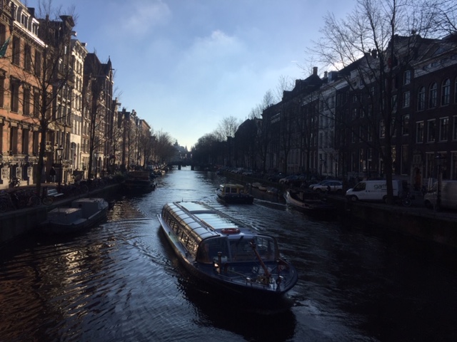 Rondvaartboot op de Prinsengracht - Foto van Lex and the City