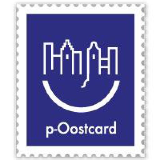 De postzegel van Lex and the City inAmsterdam-Oost