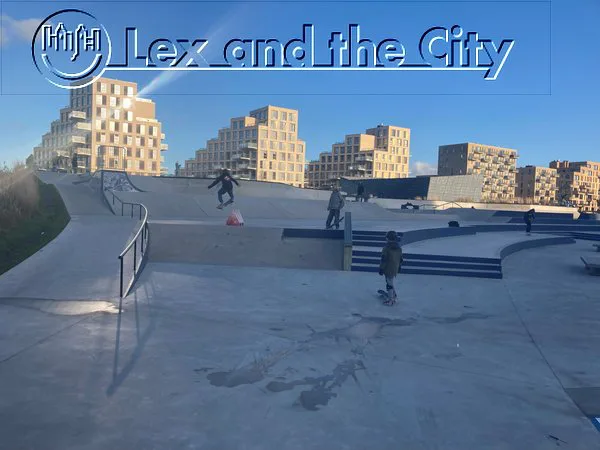 Largest skatepark of the Netherlands - On Zeeburgereiland in Amsterdam East - Hidden gem to be found with Lex and the City custom experiences for small private groups 
