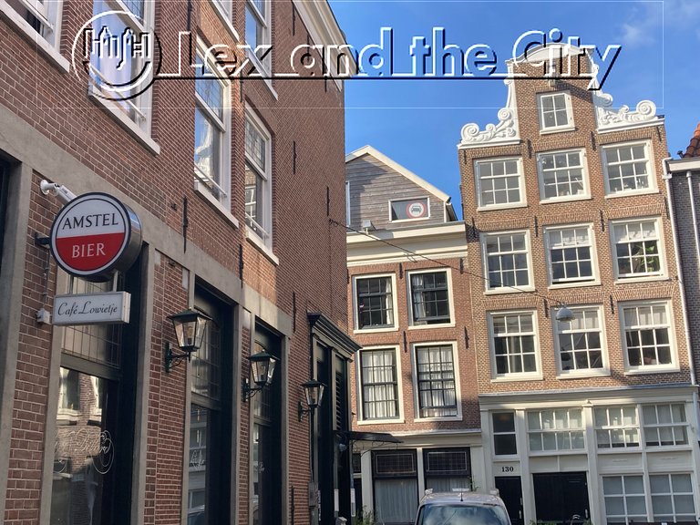 Café Lowietje is bekend van de TV-serie Baantjer. Lex and the City gaat er langs met een rondleiding op de step. In de Jordaan. Actieve personeelsuitje in Amsterdam