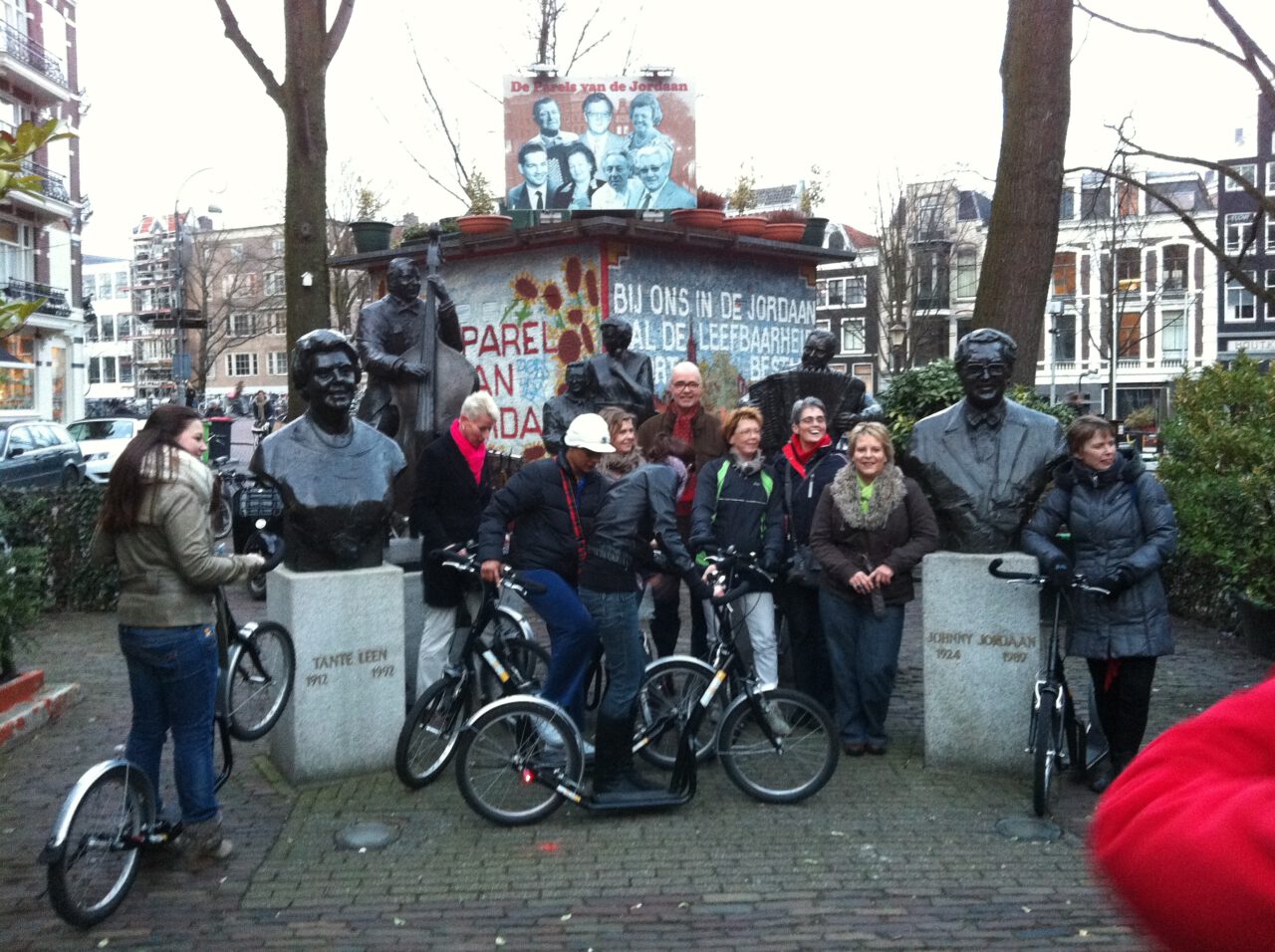 Steptour in de Jordaan in Amsterdam als personeelsuitje met Lex and the City - Foto Sander van Velzen