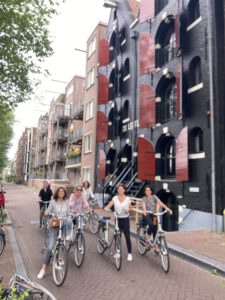 Rondleiding op de fiets op de Westelijke Eilanden in Amsterdam
