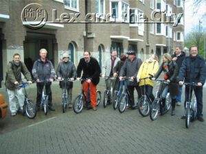Team-uitje in Amsterdam - steppen met Lex and the City