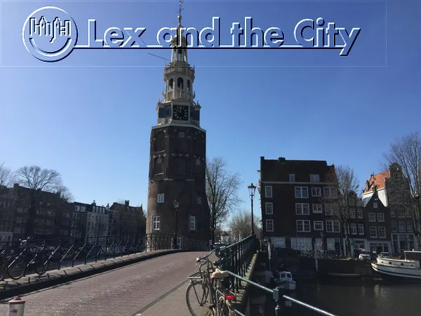 "Malle Jaap" - Nickname of the Montelbaanstoren - Passing by during private walk with Lex and the City