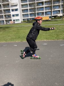 Skeelerles voor schaatsers in Amsterdam. | Les op inline skates (skeelers) voor mensen die komen uit het schaatsen.